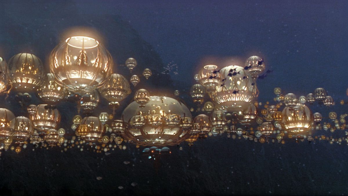 Aufwendige Tricktechnik bei Episode I: Die Gunganerstadt Otoh Gunga wird von Industrial Light & Magic zum Leben erweckt