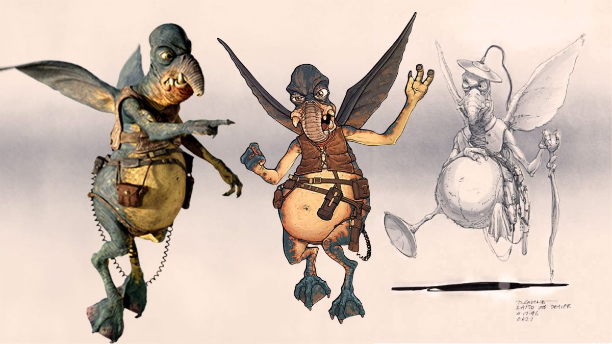 Die Entstehung von Watto vom Konzept zur CG-Figur