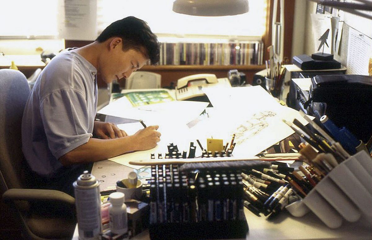 Doug Chiang arbeitet an Konzepten zu den Star-Wars-Prequels