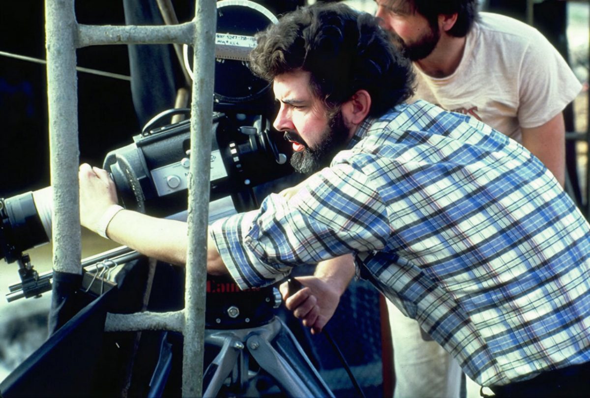 George Lucas in den frühen Star-Wars-Tagen bei Industrial Light & Magic