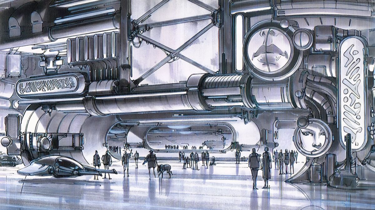 Ein Coruscant-Design von Jay Shuster