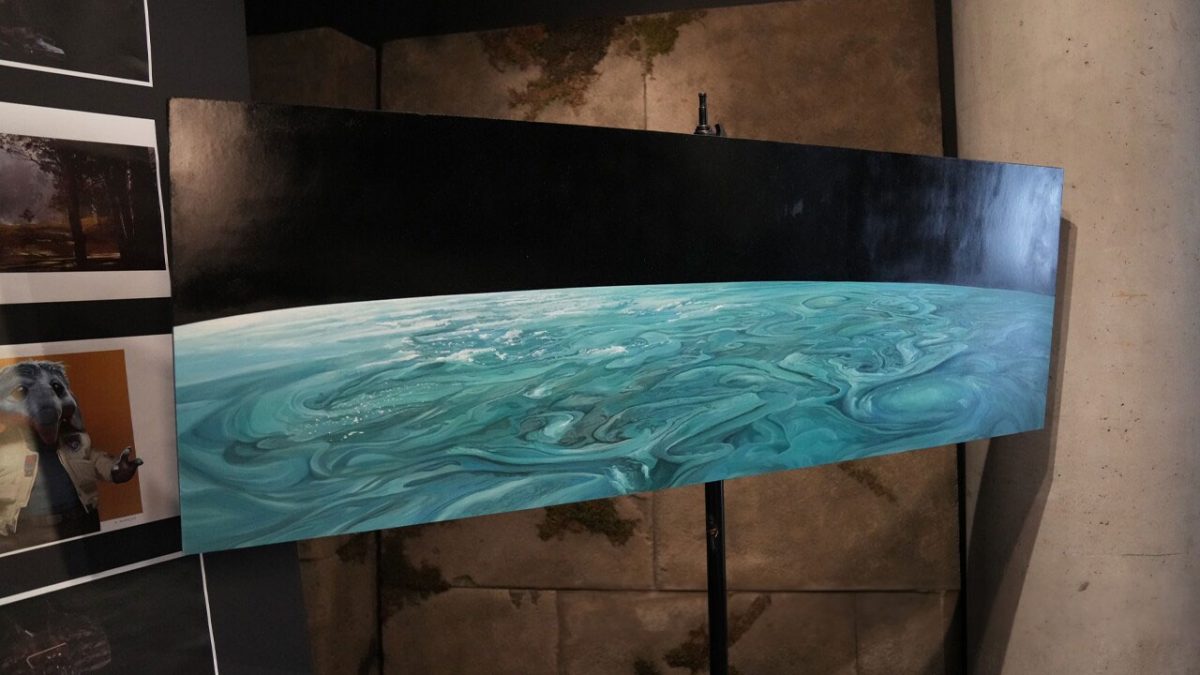 Das Matte Painting der Barriere von At Attin