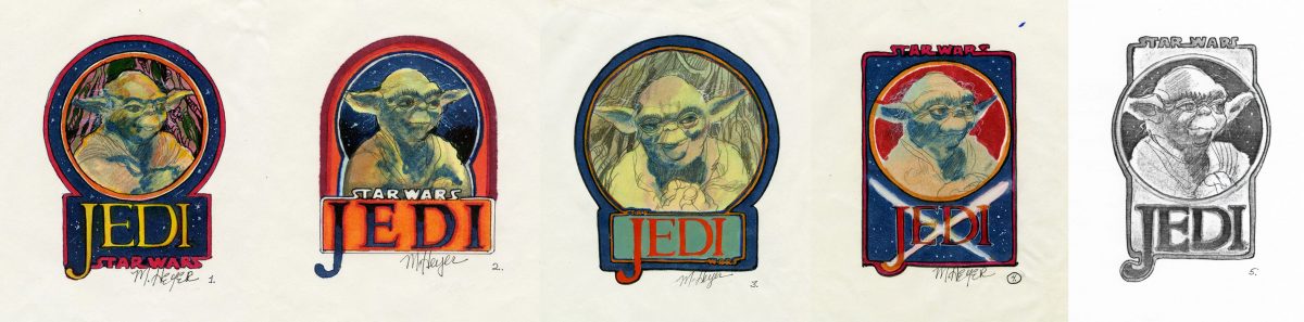Die 5 Yoda-Logos für Die Rückkehr der Jedi-Ritter