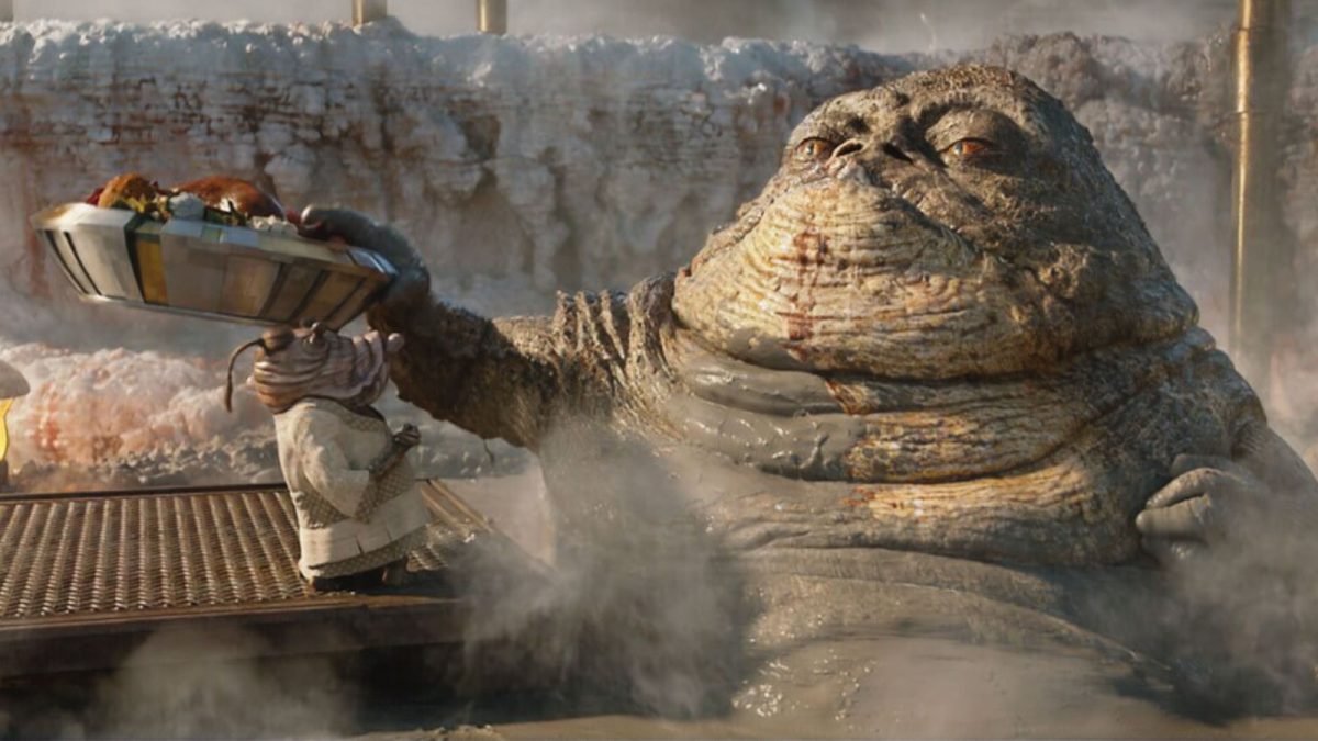 Ein schmatzender Hutte im Schlammbad in Star Wars: Skeleton Crew
