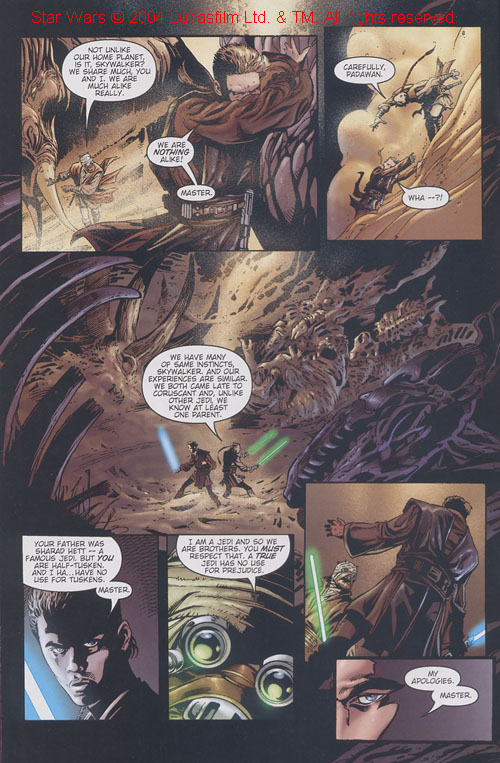 Band 8: Obi-Wan und Anakin - eng. Vorschau Seite 2