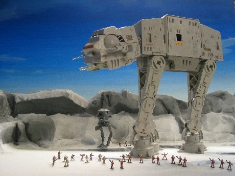 Diorama Eiswüste Hoth