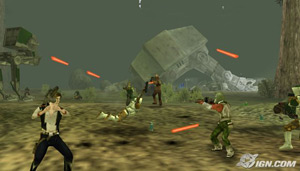 Screenshot aus'Star Wars Battlefront: Renegade Squadron'