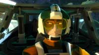 Star Wars Animated: Wedge im X-Wing