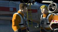 Star Wars Animated: Wedge und Luke