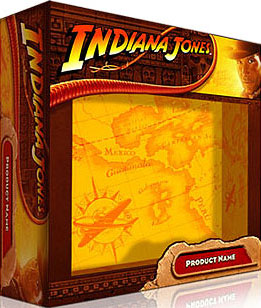 Indy: Merchandise-Verpackungen