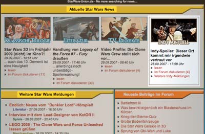 Indiana Jones auf StarWars-Union.de