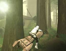 Speederbike in Aktion