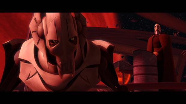General Grievous und Count Dooku planen an Bord der <i>Malevolence</i> ihre Strategie gegen die Jedi.“></dt> <dd>General Grievous und Count Dooku planen an Bord der <i>Malevolence</i> ihre Strategie gegen die Jedi.</dd> </dl> <p> Dem Artikel nach werden Plo Koon, General Grievous und die <i>Malevolence</i> in dieser Folge ihren ersten Auftritt haben, ebenso Anakin und Ahsoka.</p> <p>Plo Koon ist eine der Lieblingsfiguren von Filoni und wurde deswegen ausgewählt ein wenig näher beleuchtet zu werden. Dabei sollten auch die Jedis als Ganzes nicht zu kommen, die durch Plo Koon eine neue Facette bekommen.</p> <p><font class=