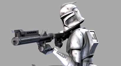 Ein Klonsoldat