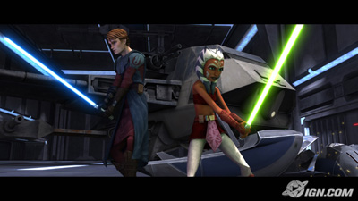 The Clone Wars - Anakin und Ahsoka vor der Twilight