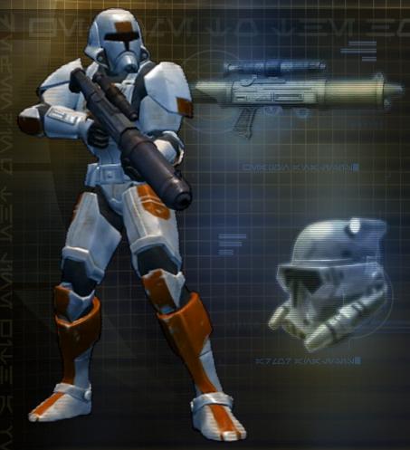 Der Trooper wie er leibt und lebt