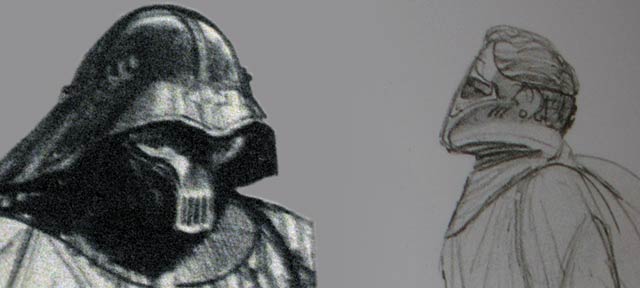 Umhang, Maske, Panzer