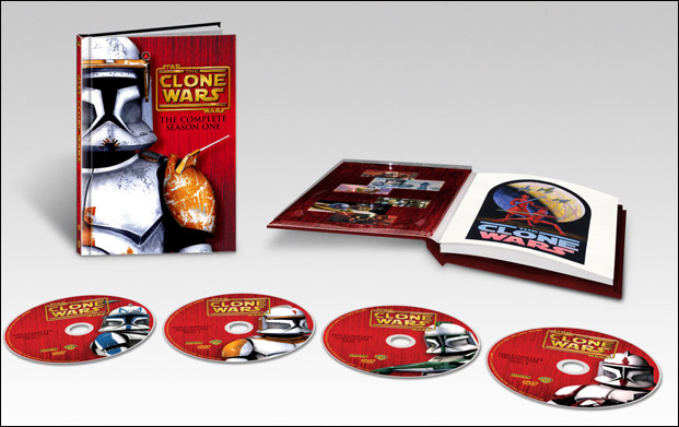 Die DVD-Version von TCW Staffel 1