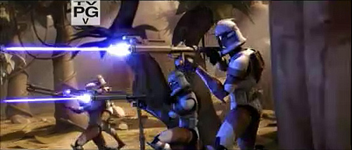 Szene aus dem neuen Trailer zur dritten Staffel The Clone Wars