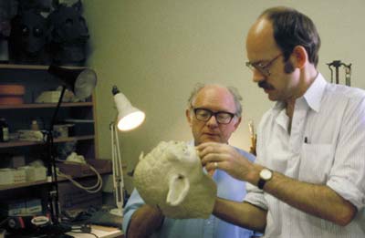Stuart Freeborn und Frank Oz