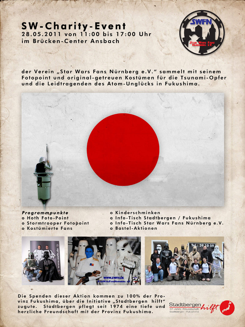 Spenden für Fukushima