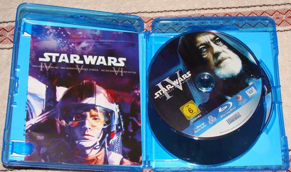Star Wars Blu-rays