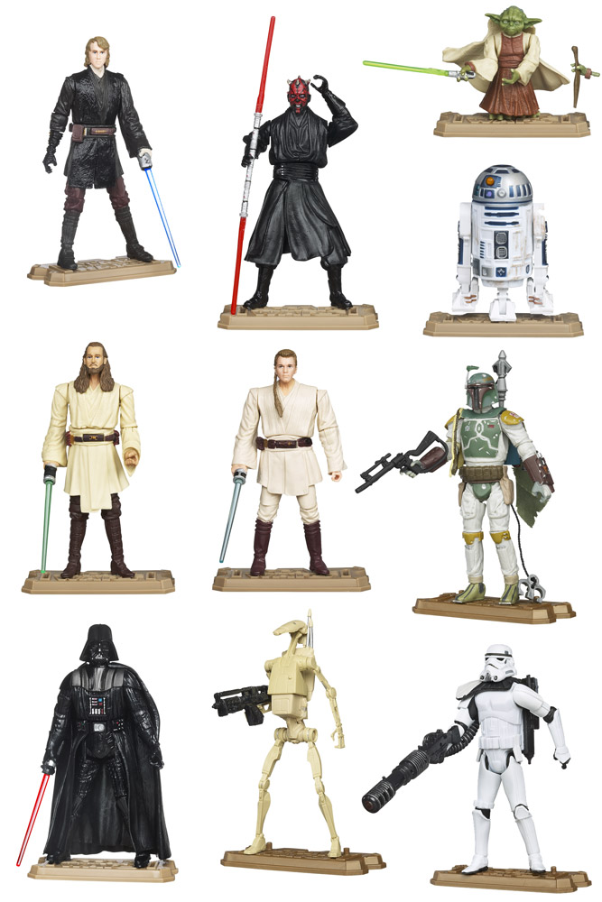 Star Wars Movie Heroes 2012 Wave 3