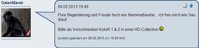 Freude hoch wie Mammutbäume