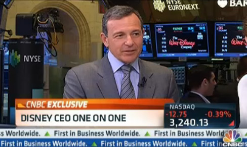 Disney-CEO Bob Iger bei CNBC
