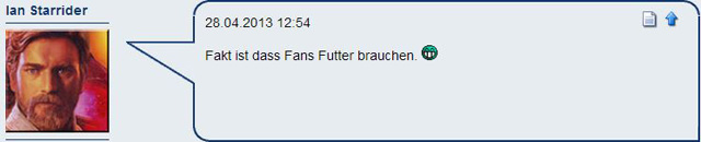 Fanfutter