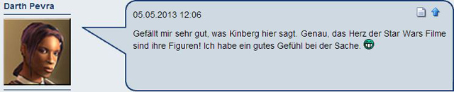 Kinberg: Figuren sind besonders wichtig
