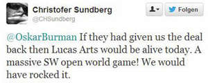 Sundbergs Tweet