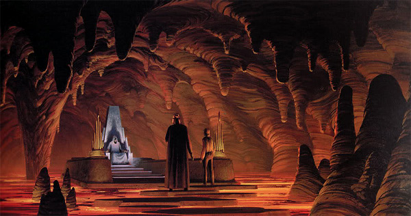 Luke, Vader und der Imperator