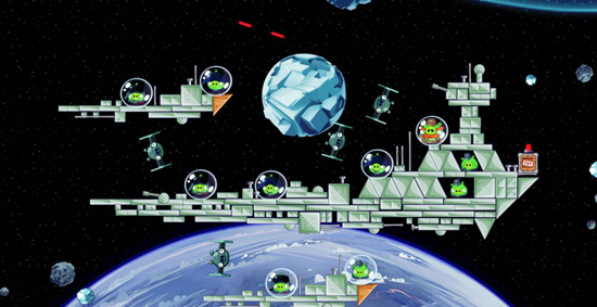 Angry Birds for Next Gen mit old Graphik