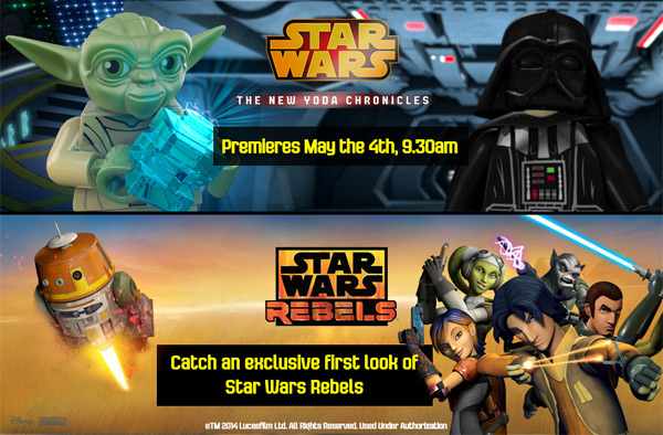 New Yoda Chronicles und Star Wars Rebels
