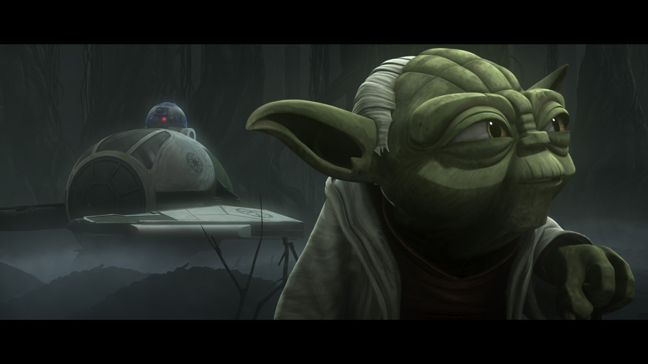 Yoda auf Dagobah