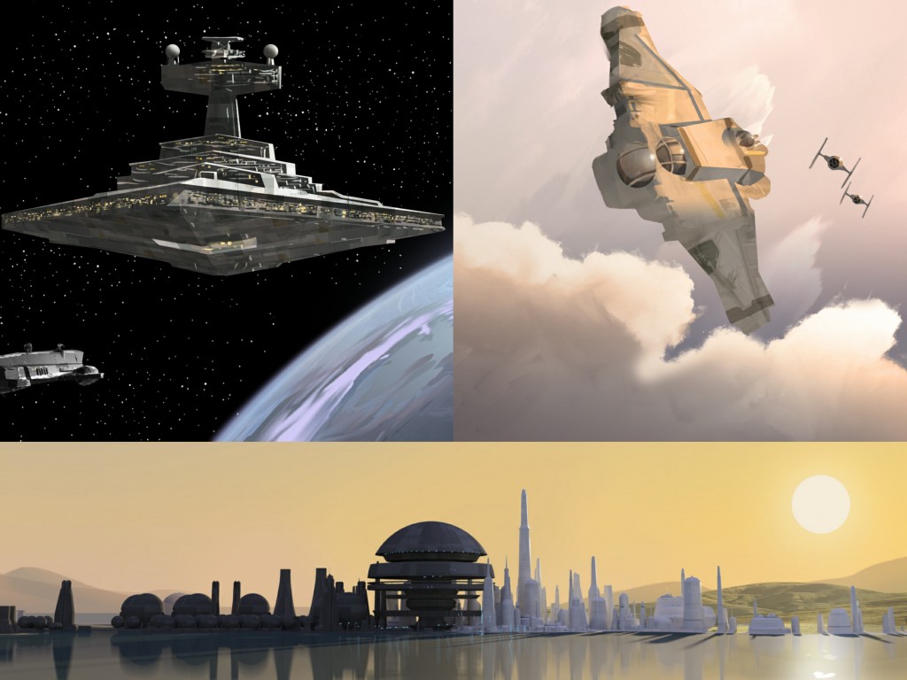 Eine Sammelcollage