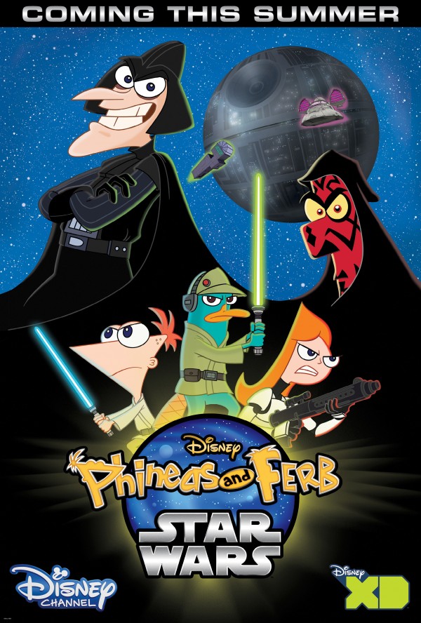 Phineas, Ferb und Star Wars...