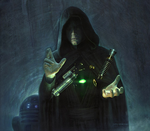 Die Waffe eines Jedi-Ritters