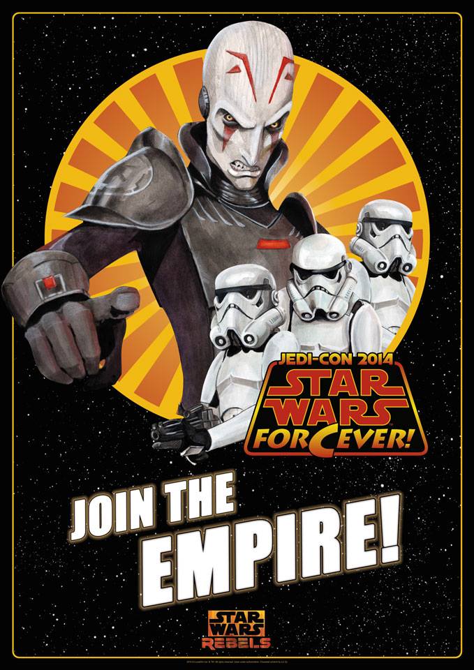 Das exklusive Rebels-Poster der Jedi-Con