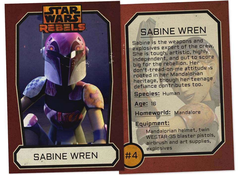 Sabine, die Mandalorianerin