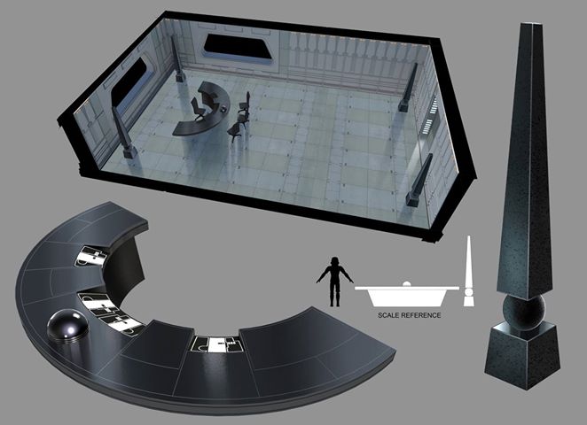 Das Büro von Agent Kallus