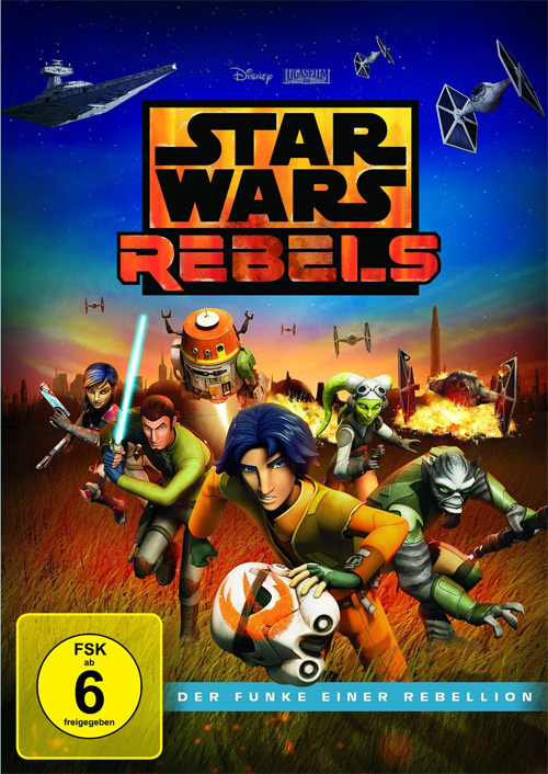 'Star Wars Rebels: Der Funke einer Rebellion' auf DVD