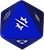 Blauer Würfel