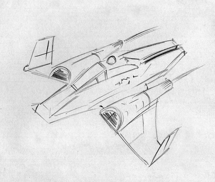 Der V-Wing aus Episode VII?