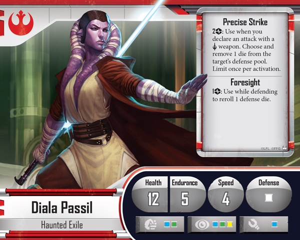 Imperial Assault Diala Passil