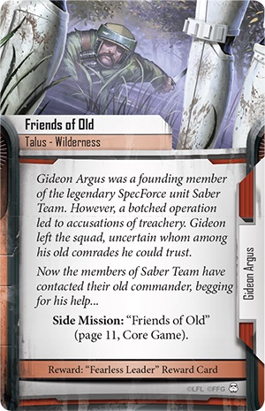 Imperial Assault Nebenmission Friends of Old