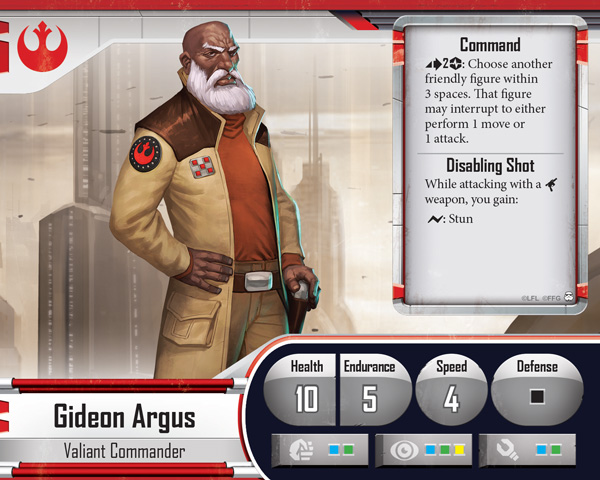 Imperial Assault Gideo Argus