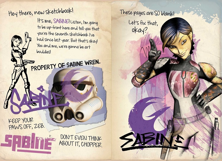 Vorschau auf Sabine: My Rebel Sketchbook