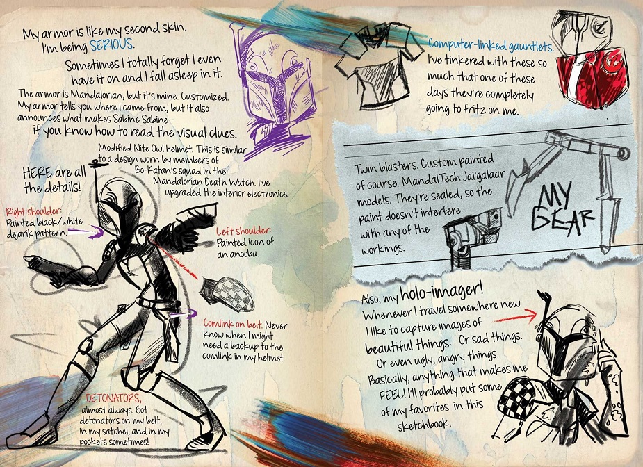 Vorschau auf Sabine: My Rebel Sketchbook